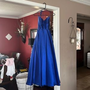Blue Prom/Long Dress